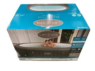 Lot 196  
            Chesterfield SR38 - Collection or Optional Delivery Available 

                
LAY-Z-SPA MAURITIUS PORTABLE SPA - ORIGINAL RRP - £449 (LOCATION: SR38 A12)