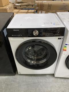 Lot 256  
            Chesterfield SR38 - Collection or Optional Delivery Available 

                
HISENSE WASHING MACHINE IN WHITE - MODEL - WF3S8043BW - ORIGINAL RRP £369 (LOCATI...