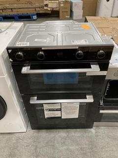 Lot 259  
            Chesterfield SR38 - Collection or Optional Delivery Available 

                
RUSSELL HOBBS 60CM BUILT IN DOUBLE OVEN IN BLACK - MODEL NO. RH89DEO2001B - ORIGI...