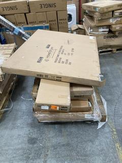 Lot 271  
            Chesterfield SR38 - Collection or Optional Delivery Available 

                
PALLET OF ASSORTED ITEMS TO INCLUDE STORAGE BED FRAME PART (LOCATION: SR38 A11) (...