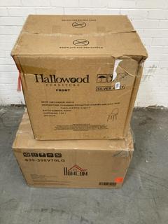 Lot 281  
            Chesterfield SR38 - Collection or Optional Delivery Available 

                
2 X ASSORTED ITEMS TO INCLUDE CULLOMPTON DINING CHAIRS IN GREY (LOCATION: SR38 A11)