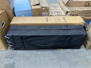 Lot 301  
            Chesterfield SR38 - Collection or Optional Delivery Available 

                
GAZEBO FRAME IN SILVER (LOCATION: SR38 A11)