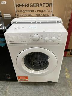 Lot 315  
            Chesterfield SR38 - Collection or Optional Delivery Available 

                
INDESIT WASHING MACHINE IN WHITE - MODEL - MTWC 71252 W UK - ORIGINAL RRP £209 (L...