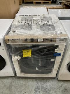 Lot 319  
            Chesterfield SR38 - Collection or Optional Delivery Available 

                
SAMSUNG WASHER DRYER IN GREY - MODEL - WD80TA046BX/EU - ORIGINAL RRP £519 (LOCATI...