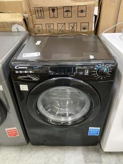 Lot 321  
            Chesterfield SR38 - Collection or Optional Delivery Available 

                
CANDY SMART 8KG FREESTANDING WASHING MACHINE IN BLACK - MODEL NO. CS148TWBB4/1-80...