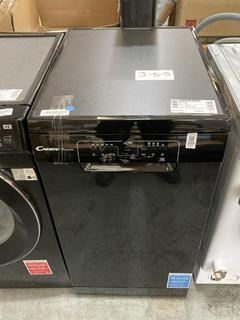 Lot 325  
            Chesterfield SR38 - Collection or Optional Delivery Available 

                
CANDY BRAVA SLIMLINE DISHWASHER IN BLACK - MODEL NO. CDPH2L1049B - ORIGINAL RRP £...