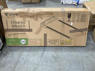 Lot 362  
            Chesterfield SR38 - Collection or Optional Delivery Available 

                
CITY'S WALKING TREADMILL - MODEL - CS-WP6 - ORIGINAL RRP £139 (LOCATION: SR38 A10)
