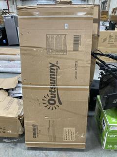 Lot 388  
            Chesterfield SR38 - Collection or Optional Delivery Available 

                
OUTSUNNY PLASTIC STORAGE SHED PART IN GREY (LOCATION: SR38 A9)