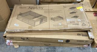 Lot 391  
            Chesterfield SR38 - Collection or Optional Delivery Available 

                
3 X ASSORTED ITEMS TO INCLUDE APPLEBY SMALL ANIMAL / CHICKEN RUN (LOCATION: SR38 A9)