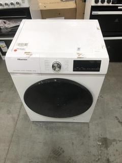 Lot 411  
            Chesterfield SR38 - Collection or Optional Delivery Available 

                
HISENSE 3 SERIES 8 / 5KG WASHER DRYER IN WHITE - MODEL NO. WDQA8014EVJM - ORIGINA...