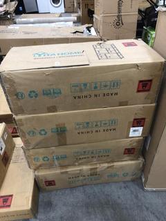 Lot 416  
            Chesterfield SR38 - Collection or Optional Delivery Available 

                
4 X YITAHOME BOOKSHELF IN BLACK (LOCATION: SR38 A9)