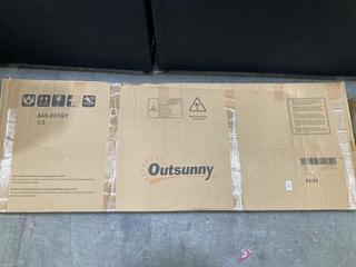 Lot 427  
            Chesterfield SR38 - Collection or Optional Delivery Available 

                
OUTSUNNY METAL STORAGE SHED PART IN GREY (LOCATION: SR38 A9)