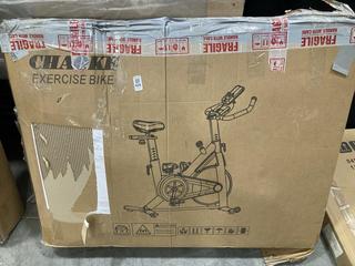 Lot 428  
            Chesterfield SR38 - Collection or Optional Delivery Available 

                
CHAOKE AT HOME EXERCISE BIKE - ORIGINAL RRP £119 (LOCATION: SR38 A9)