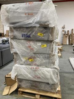 Lot 432  
            Chesterfield SR38 - Collection or Optional Delivery Available 

                
PALLET OF DIVAN BED BASES TO INCLUDE BED BASE IN GREY (LOCATION: SR38 A8) (KERBSI...