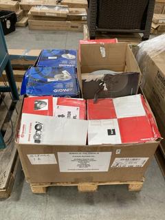 Lot 471  
            Chesterfield SR38 - Collection or Optional Delivery Available 

                
PALLET OF ASSORTED DISK BRAKES TO INCLUDE BREMBO DISK BRAKES (LOCATION: SR38 A7) ...