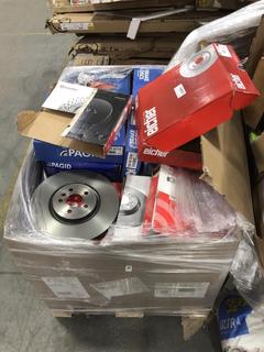 Lot 477  
            Chesterfield SR38 - Collection or Optional Delivery Available 

                
PALLET OF ASSORTED DISK BRAKES TO INCLUDE BREMBO DISK BRAKES (LOCATION: SR38 A7) ...