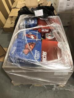 Lot 478  
            Chesterfield SR38 - Collection or Optional Delivery Available 

                
PALLET OF ASSORTED DISK BRAKES TO INCLUDE EICHER DISK BRAKES (LOCATION: SR38 A6) ...