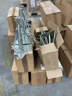 Lot 489  
            Chesterfield SR38 - Collection or Optional Delivery Available 

                
QUANTITY OF ASSORTED SUPPORT STANDS (LOCATION: SR38 A6)