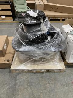 Lot 557  
            Chesterfield SR38 - Collection or Optional Delivery Available 

                
PALLET OF ASSORTED TOILET BASINS (LOCATION: SR38 A7) (KERBSIDE PALLET DELIVERY)