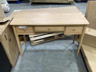 Lot 568  
            Chesterfield SR38 - Collection or Optional Delivery Available 

                
JOHN LEWIS 3 DRAWER WOODEN DESK (LOCATION: SR38 A6)