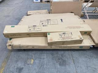 Lot 587  
            Chesterfield SR38 - Collection or Optional Delivery Available 

                
JOHN LEWIS BLOCKY BED 150CM IN WHITE (803/87602) (LOCATION: SR38 A6)