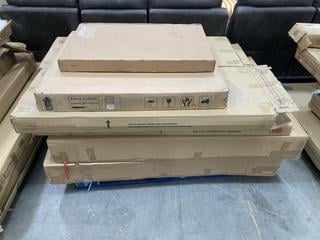 Lot 591  
            Chesterfield SR38 - Collection or Optional Delivery Available 

                
PALLET OF ASSORTED ITEMS TO INCLUDE AVERY COT BED PART (LOCATION: SR38 A6) (KERBS...