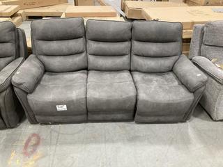 Lot 601  
            Chesterfield SR38 - Collection or Optional Delivery Available 

                
LA-Z-BOY ANDERSON 3 SEATER POWER RECLINER SOFA IN DARK GREY (LOCATION: SR38 A5)