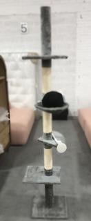 Lot 620  
            Chesterfield SR38 - Collection or Optional Delivery Available 

                
CAT CLIMBING FRAME IN GREY AND CREAM (LOCATION: SR38 A5)