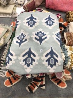 Lot 624  
            Chesterfield SR38 - Collection or Optional Delivery Available 

                
ASSORTED RUGS TO INCLUDE RECTANGLE RUG IN GREEN (LOCATION: SR38 A5)