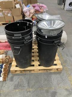 Lot 626  
            Chesterfield SR38 - Collection or Optional Delivery Available 

                
PALLET OF ASSORTED BINS TO INCLUDE BLACK PLASTIC LOCK BINS (LOCATION: SR38 A5) (K...