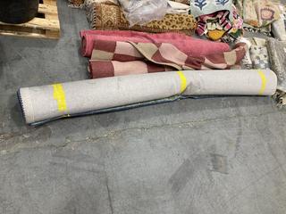 Lot 628  
            Chesterfield SR38 - Collection or Optional Delivery Available 

                
3 X ASSORTED RUGS TO INCLUDE RUG IN PINK (LOCATION: SR38 A5)