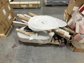 Lot 637  
            Chesterfield SR38 - Collection or Optional Delivery Available 

                
PALLET OF ASSORTED ITEMS TO INCLUDE WHITE PAPER LIGHT SHADE (LOCATION: SR38 A4) (...