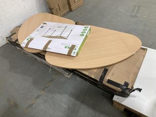 Lot 642  
            Chesterfield SR38 - Collection or Optional Delivery Available 

                
PALLET OF ASSORTED ITEMS TO INCLUDE BO-CAMP WOODEN DESK (LOCATION: SR38 A4) (KERB...