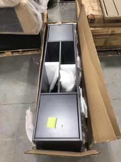 Lot 661  
            Chesterfield SR38 - Collection or Optional Delivery Available 

                
ORCHARD MEDIA UNIT IN DARK GREY (LOCATION: SR38 A3)