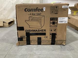 Lot 667  
            Chesterfield SR38 - Collection or Optional Delivery Available 

                
COMFEE DISHWASHER - MODEL - KWH-TD602E-S - ORIGINAL RRP £189 (LOCATION: SR38 A3)