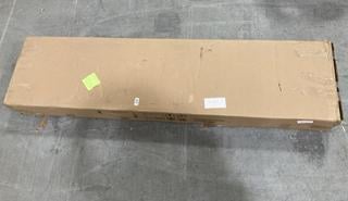 Lot 670  
            Chesterfield SR38 - Collection or Optional Delivery Available 

                
LINEAR TALL BOY DISPLAY UNIT IN CREAM (LOCATION: SR38 A3)