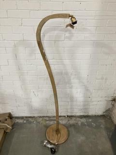 Lot 704  
            Chesterfield SR38 - Collection or Optional Delivery Available 

                
NKUKU NAMIRA MANGO WOOD FLOOR LAMP - NATURAL - ITEM NO. NL5401 - ORIGINAL RRP £37...