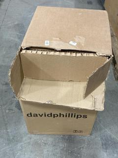 Lot 709  
            Chesterfield SR38 - Collection or Optional Delivery Available 

                
2 X ASSORTED ITEMS TO INCLUDE ALDGATE BEDSIDE TABLE IN WALNUT/BLACK (LOCATION: SR...