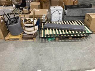 Lot 710  
            Chesterfield SR38 - Collection or Optional Delivery Available 

                
2 X ASSORTED PALLETS TO INCLUDE BED FRAMES (LOCATION: SR38 A4 ) (KERBSIDE PALLET ...