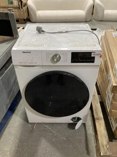 Lot 715  
            Chesterfield SR38 - Collection or Optional Delivery Available 

                
HISENSE WASHING MACHINE IN WHITE - MODEL - WFQA1014EV - ORIGINAL RRP £299 (LOCATI...