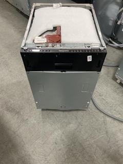 Lot 776  
            Chesterfield SR38 - Collection or Optional Delivery Available 

                
HOTPOINT INTEGRATED DISHWASHER - MODEL - HP61C11BS7LAOUK - ORIGINAL RRP £442 (LOC...