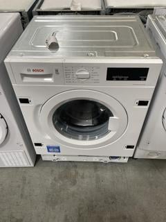 Lot 792  
            Chesterfield SR38 - Collection or Optional Delivery Available 

                
BOSCH WASHING MACHINE IN WHITE - MODEL - WIW28302GB - ORIGINAL RRP £669 (LOCATION...