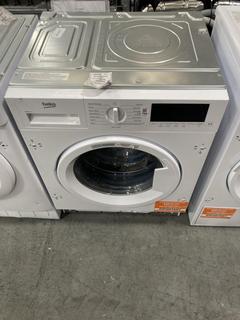 Lot 795  
            Chesterfield SR38 - Collection or Optional Delivery Available 

                
BEKO WASHING MACHINE IN WHITE - MODEL - WTIK94121F - ORIGINAL RRP £419 (LOCATION:...