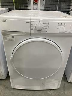Lot 817  
            Chesterfield SR38 - Collection or Optional Delivery Available 

                
LOGIK TUMBLE DRYER IN WHITE - MODEL - LCD8W23 - ORIGINAL RRP £249 (LOCATION: SR38...