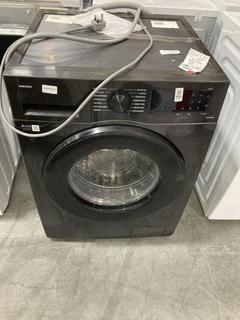 Lot 823  
            Chesterfield SR38 - Collection or Optional Delivery Available 

                
SAMSUNG SERIES 5 ECOBUBBLE 9KG WASHING MACHINE WITH WIFI IN BLACK - MODEL NO. WW9...