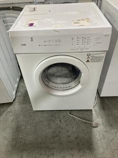 Lot 827  
            Chesterfield SR38 - Collection or Optional Delivery Available 

                
LOGIK TUMBLE DRYER IN WHITE - MODEL - LVD7W18 - ORIGINAL RRP £219 (LOCATION: SR38...