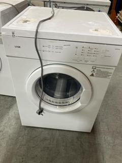 Lot 828  
            Chesterfield SR38 - Collection or Optional Delivery Available 

                
LOGIK TUMBLE DRYER IN WHITE - MODEL - LVD7W18 - ORIGINAL RRP £219 (LOCATION: SR38...