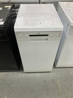 Lot 841  
            Chesterfield SR38 - Collection or Optional Delivery Available 

                
LOGIK DISHWASHER IN WHITE - MODEL - LDW45W23 - ORIGINAL RRP £249 (LOCATION: SR38 B4)