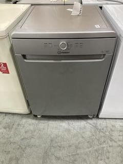 Lot 882  
            Chesterfield SR38 - Collection or Optional Delivery Available 

                
INDESIT DISHWASHER IN GREY - MODEL - D2FHK26SUK - ORIGINAL RRP £299 (LOCATION: SR...