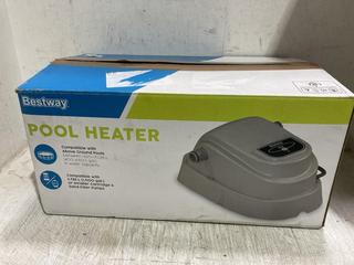 Lot 1036  
            Chesterfield SR45 - Parcel Delivery Only 

                
BESTWAY POOL HEATER (LOCATION: C1)